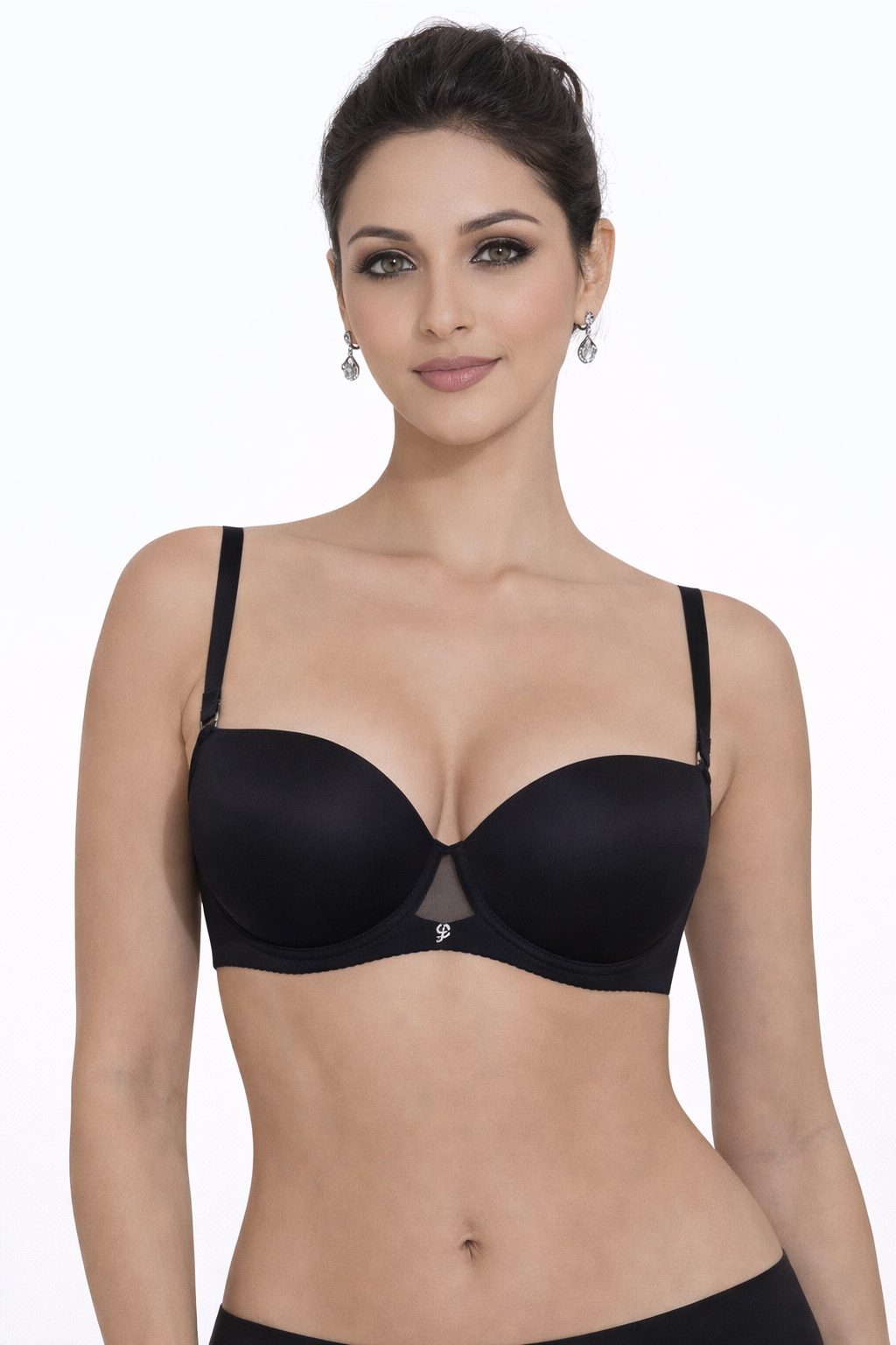 Balconette with preformed cup